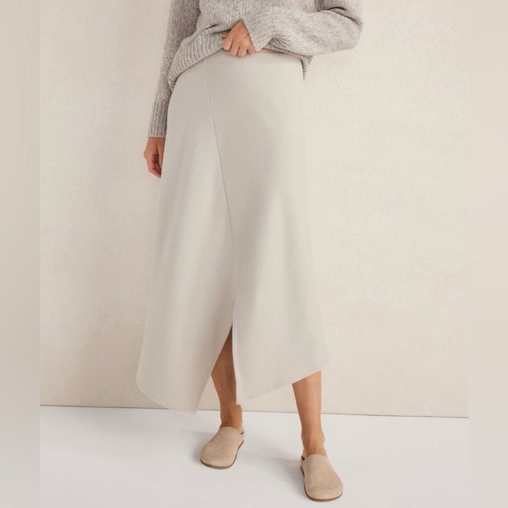 Haven Well Within Wool Blend Split Hem Skirt - image 1